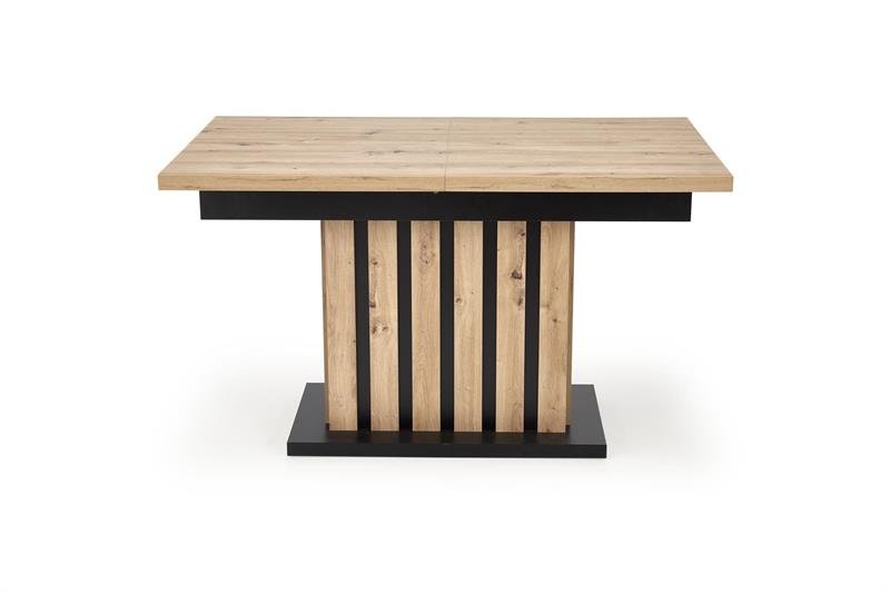LAMELLO extendable table, oak veneer / black - Image 8
