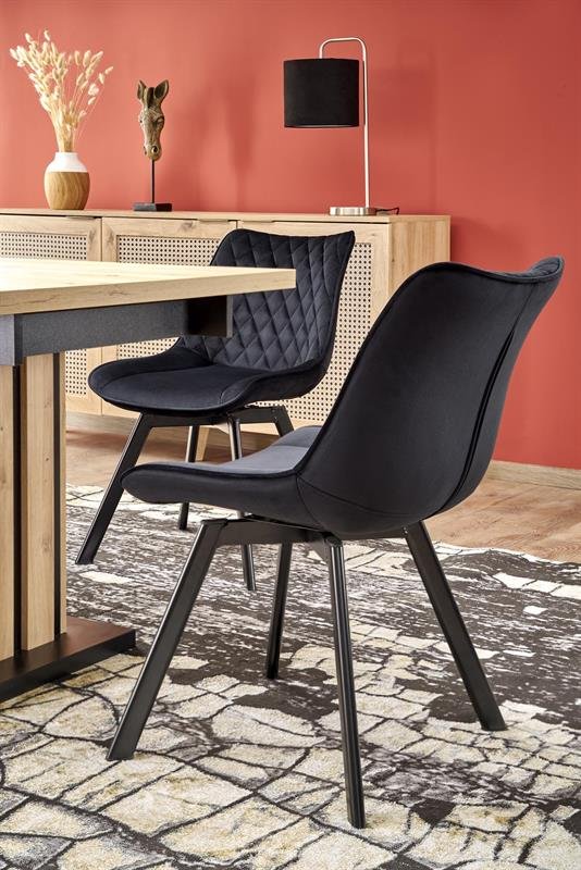 LAMELLO extendable table, oak veneer / black - Image 11
