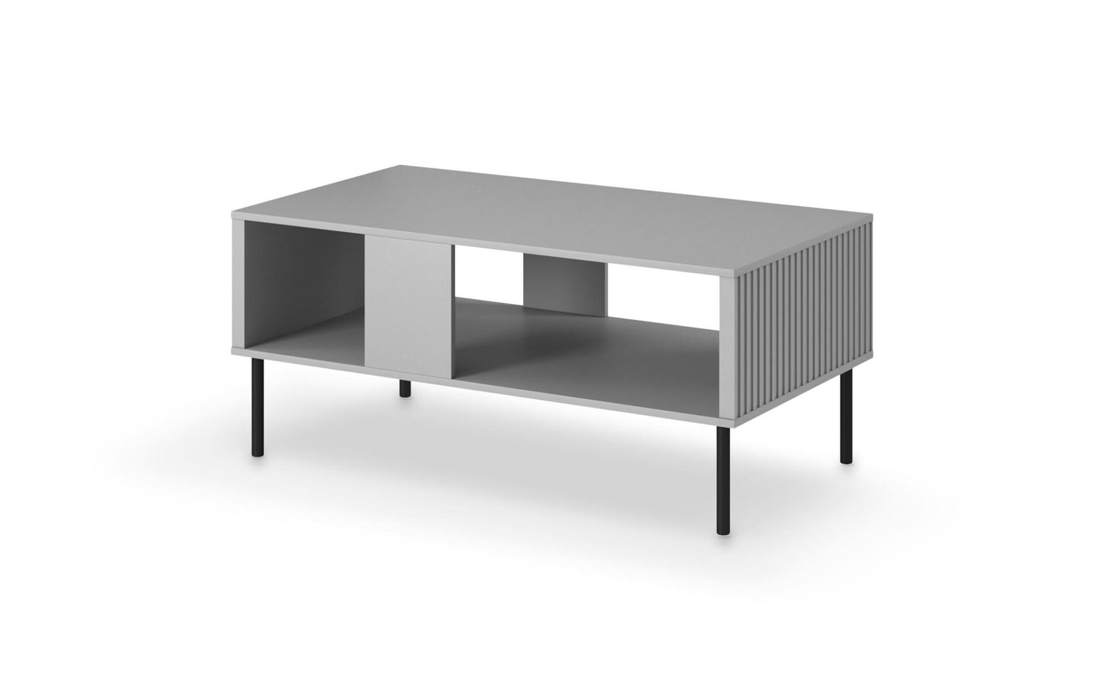 ASENSIO LAW-1 coffee table, light gray / black