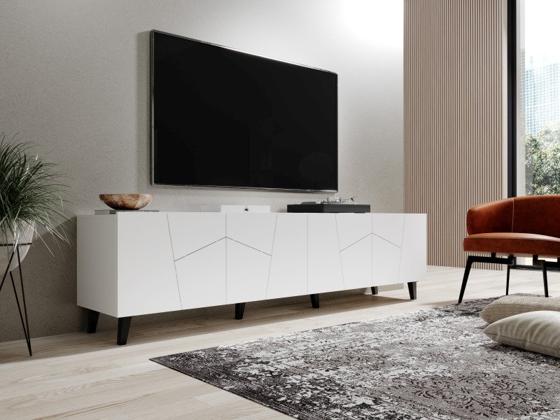 ETNA TV stand white/white