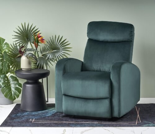 WONDER recliner chair, dark green