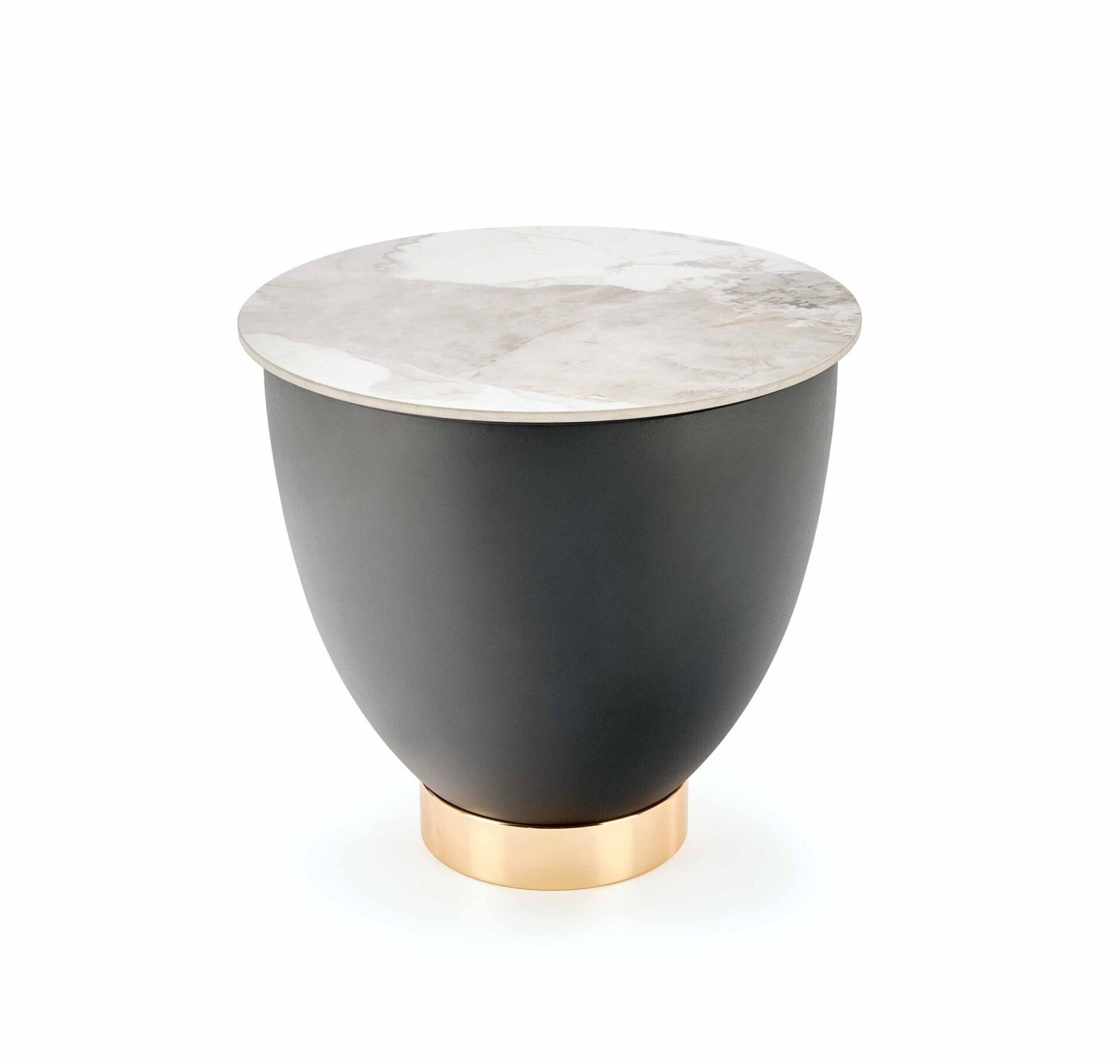 CECILIA_S coffee table, marble / gray / gold