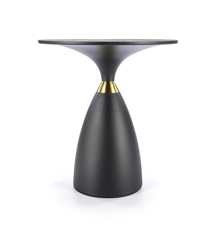 MORENA coffee table, green marble / black / gold - Image 6