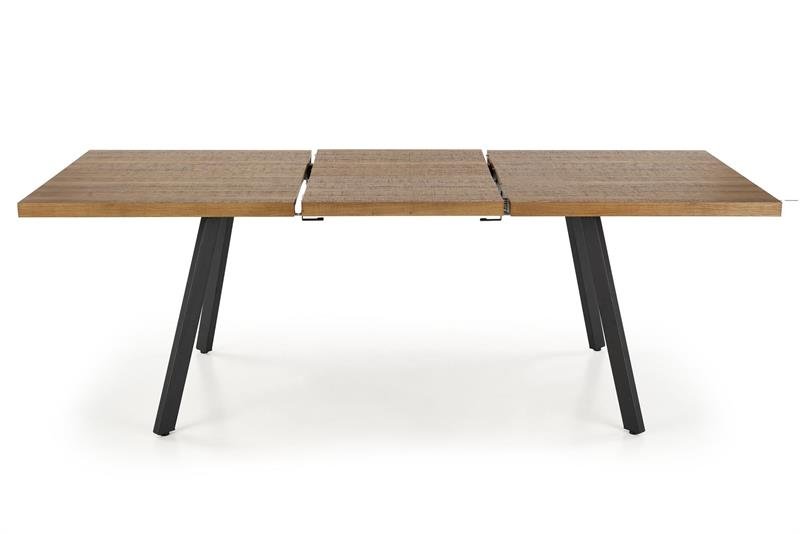 BERLIN extendable table, walnut / black - Image 14