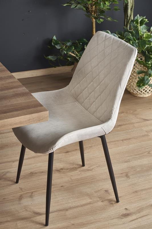 BERLIN extendable table, walnut / black - Image 26