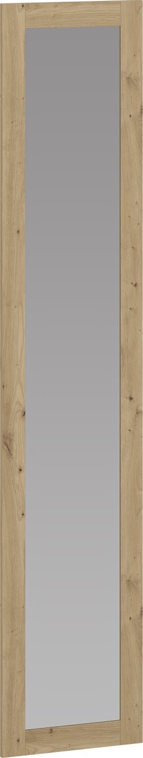 FORMO - F3 facade with mirror for modular wardrobe system - oak made of artificial wood