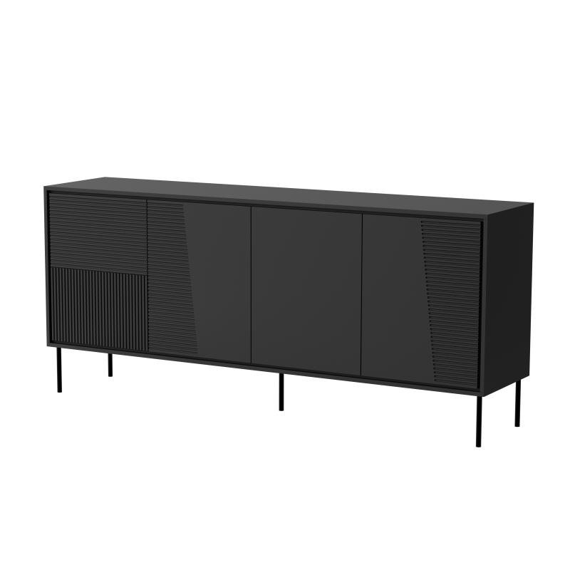ABI chest of drawers matte black/matte black - Image 2
