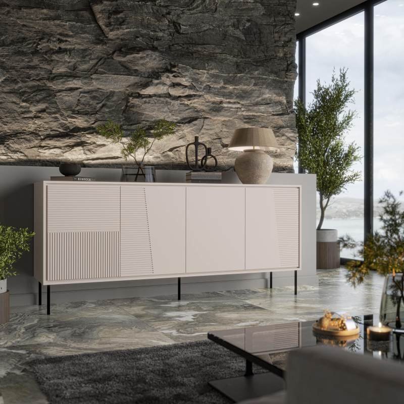 ABI chest of drawers matte cashmere/matte cashmere