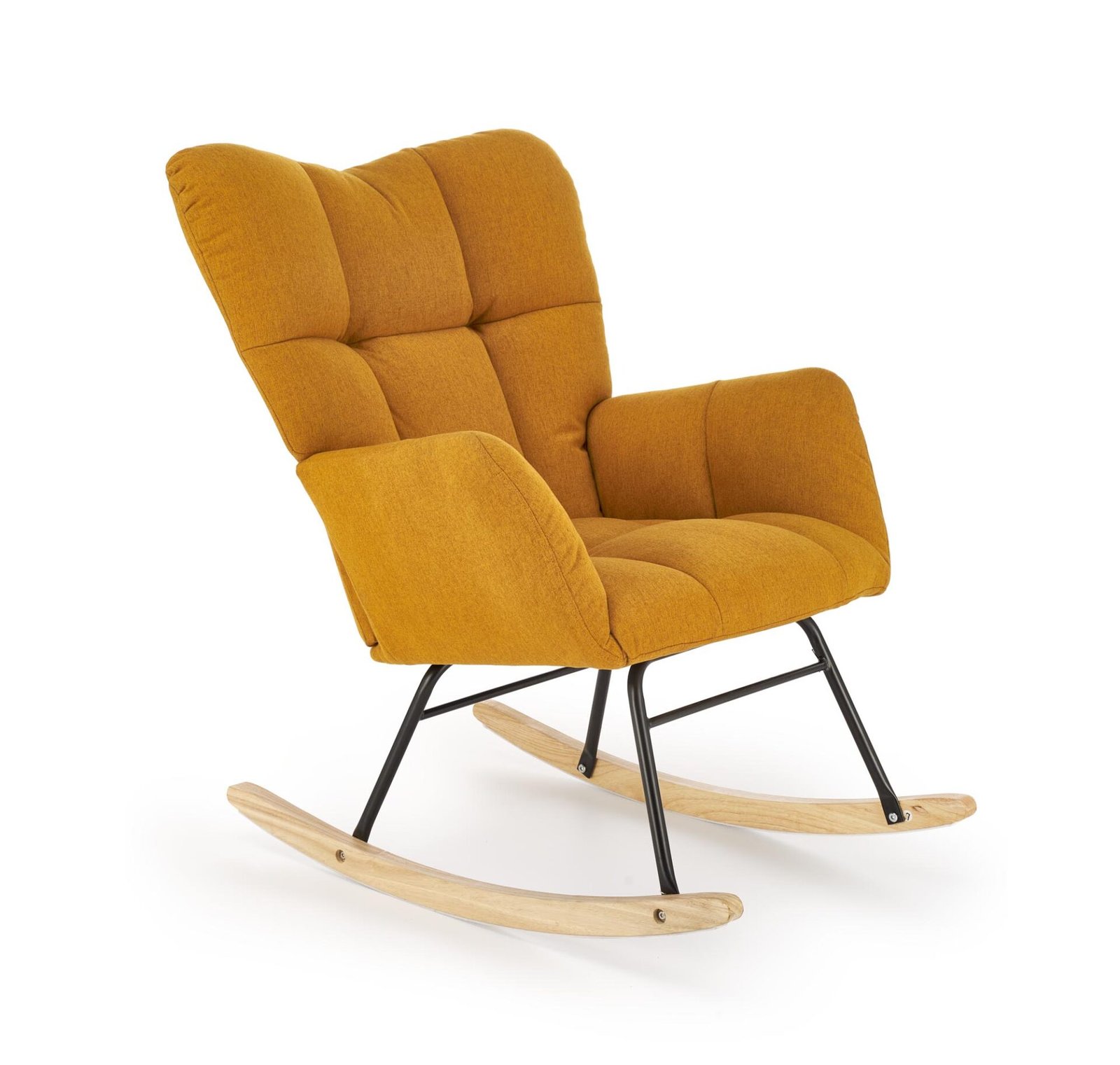 VASCO rocking chair, mustard color