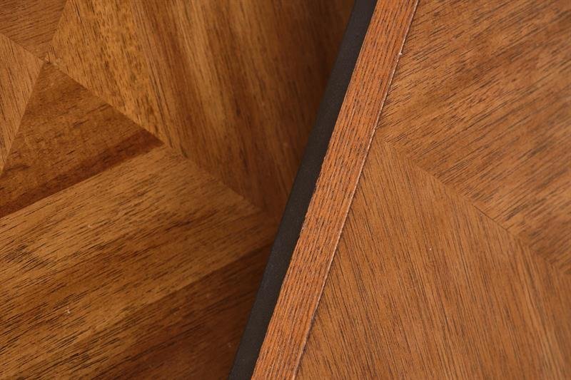 ELZA coffee table set, 2 pcs., walnut/black - Image 10