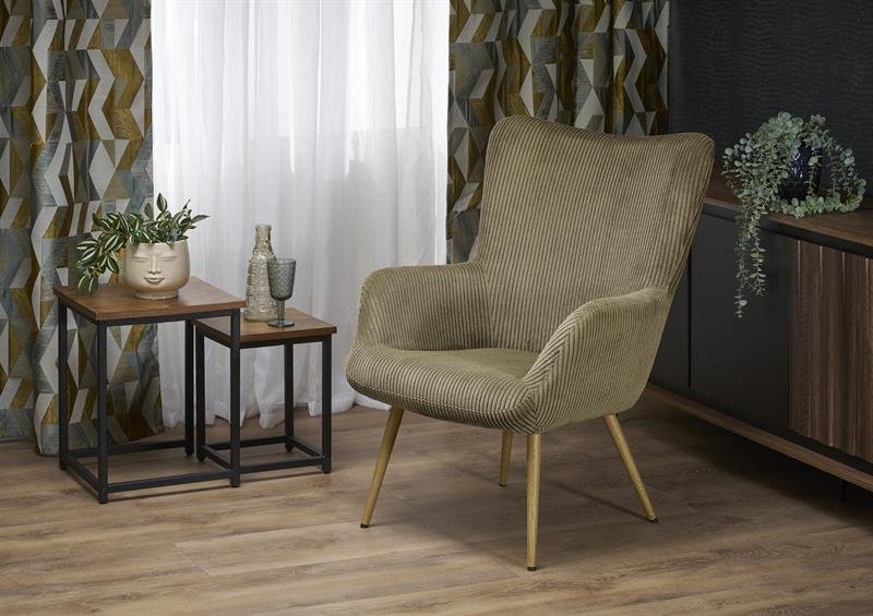 AMARO leisure chair, olive color - Image 3