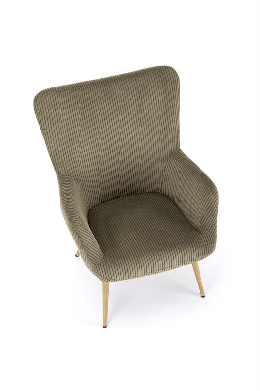 AMARO leisure chair, olive color - Image 12