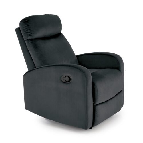 WONDER recliner chair, black