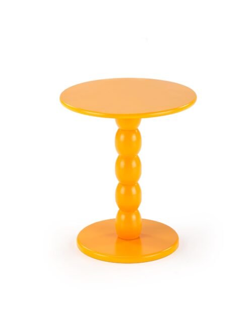 CIRILLA table, mustard color