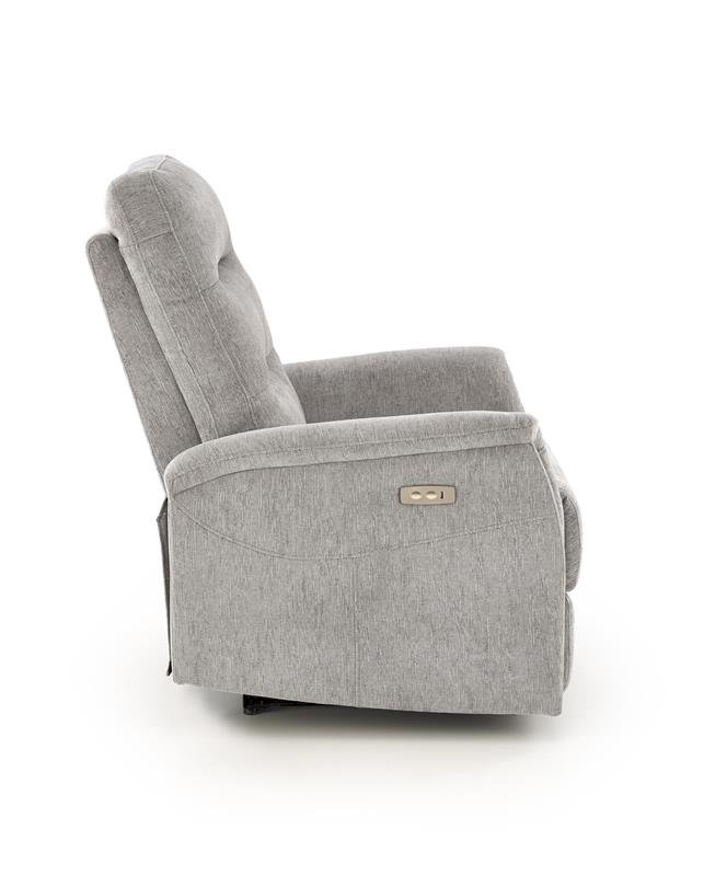 JAMAL reclining chair, color: gray - Image 7
