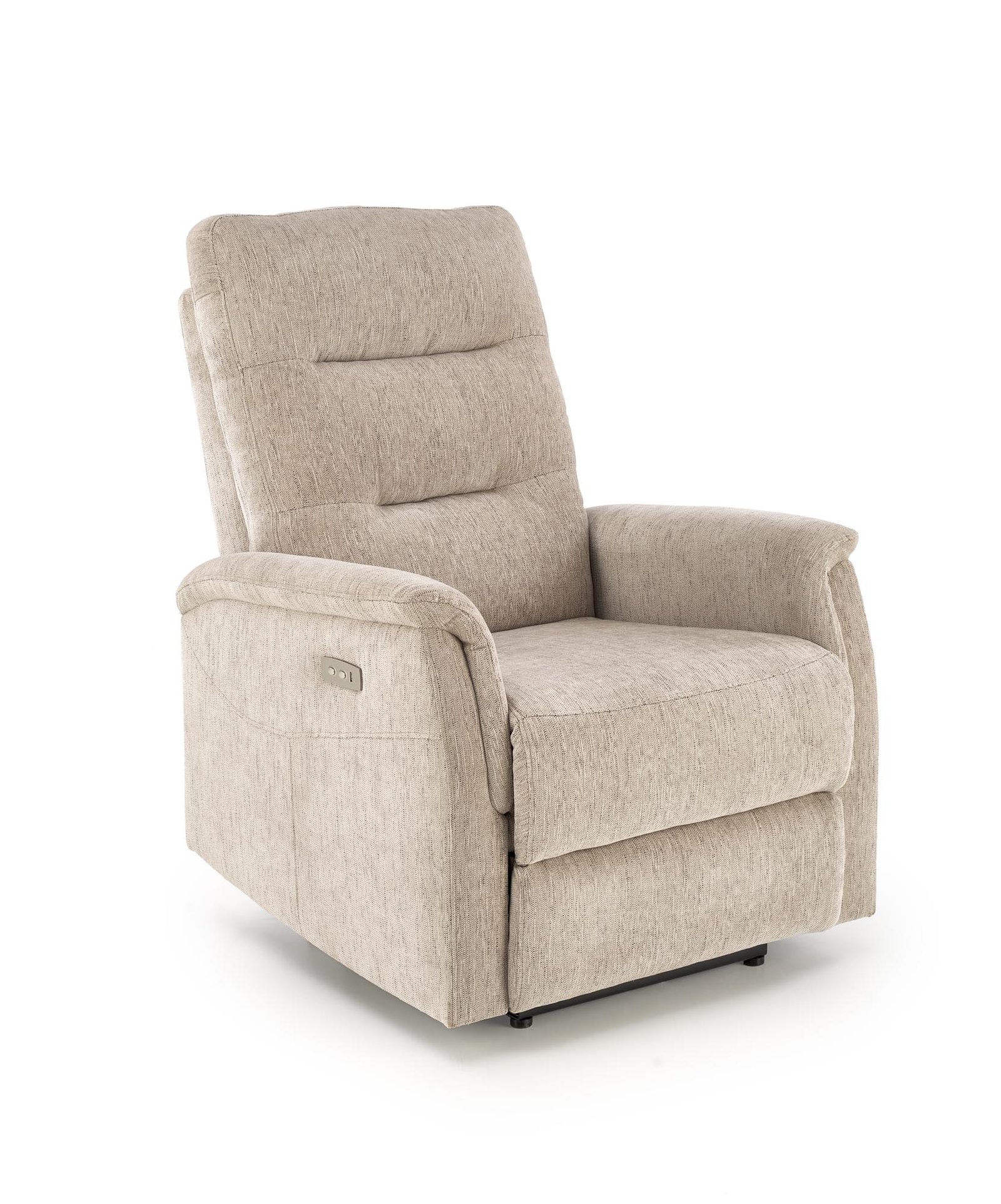 JAMAL reclining chair, color: beige