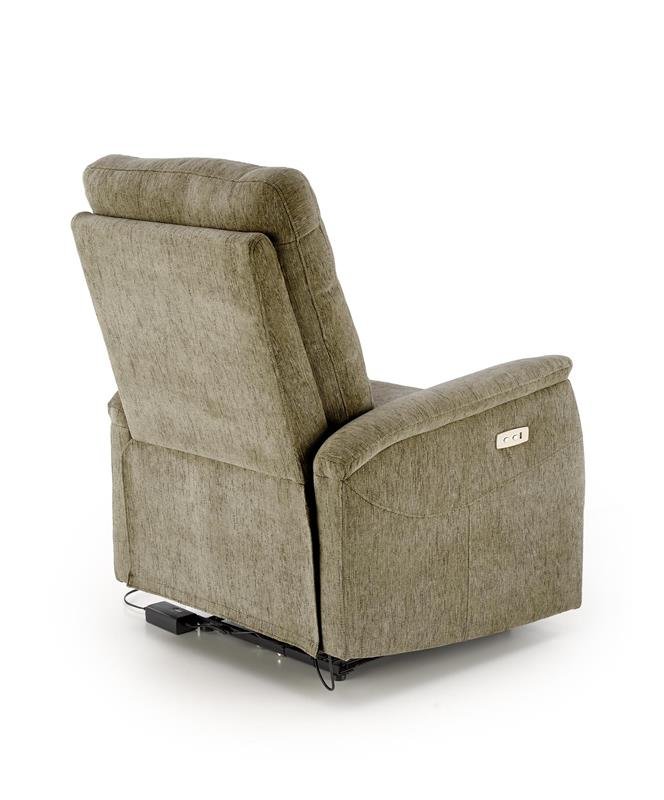 JAMAL reclining chair, color: olive - Image 2