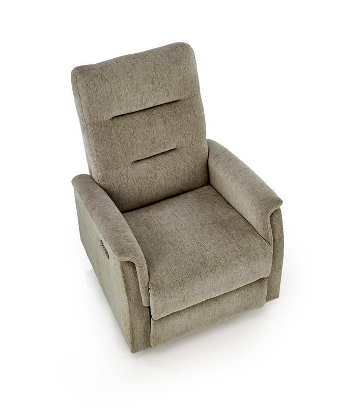 JAMAL reclining chair, color: olive - Image 10