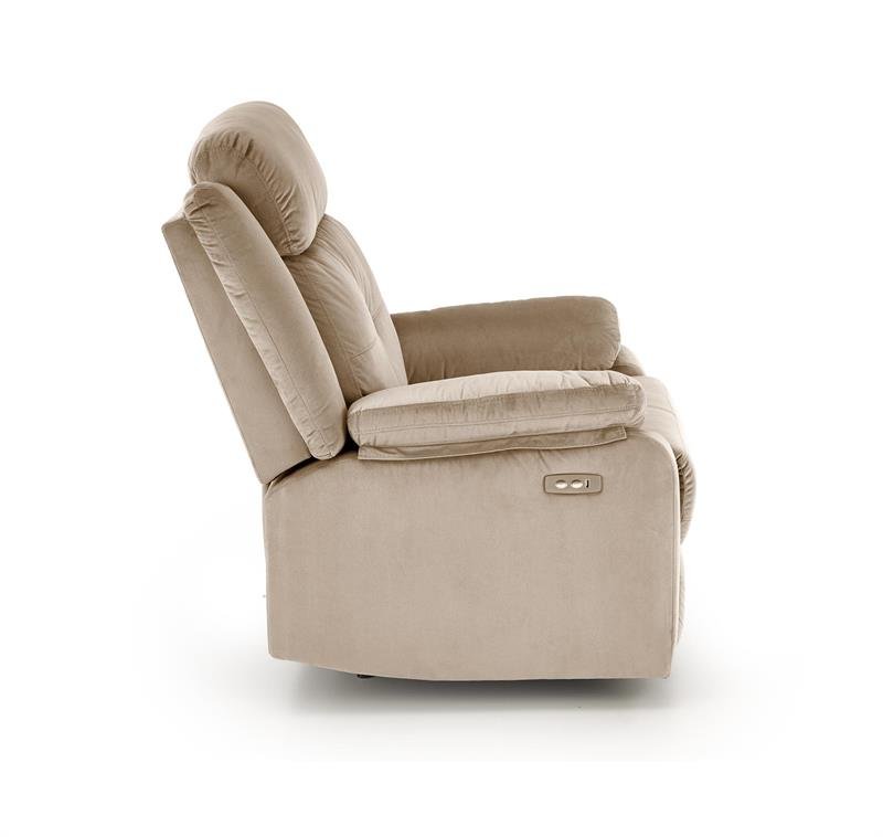LORIS reclining chair, color: beige - Image 6