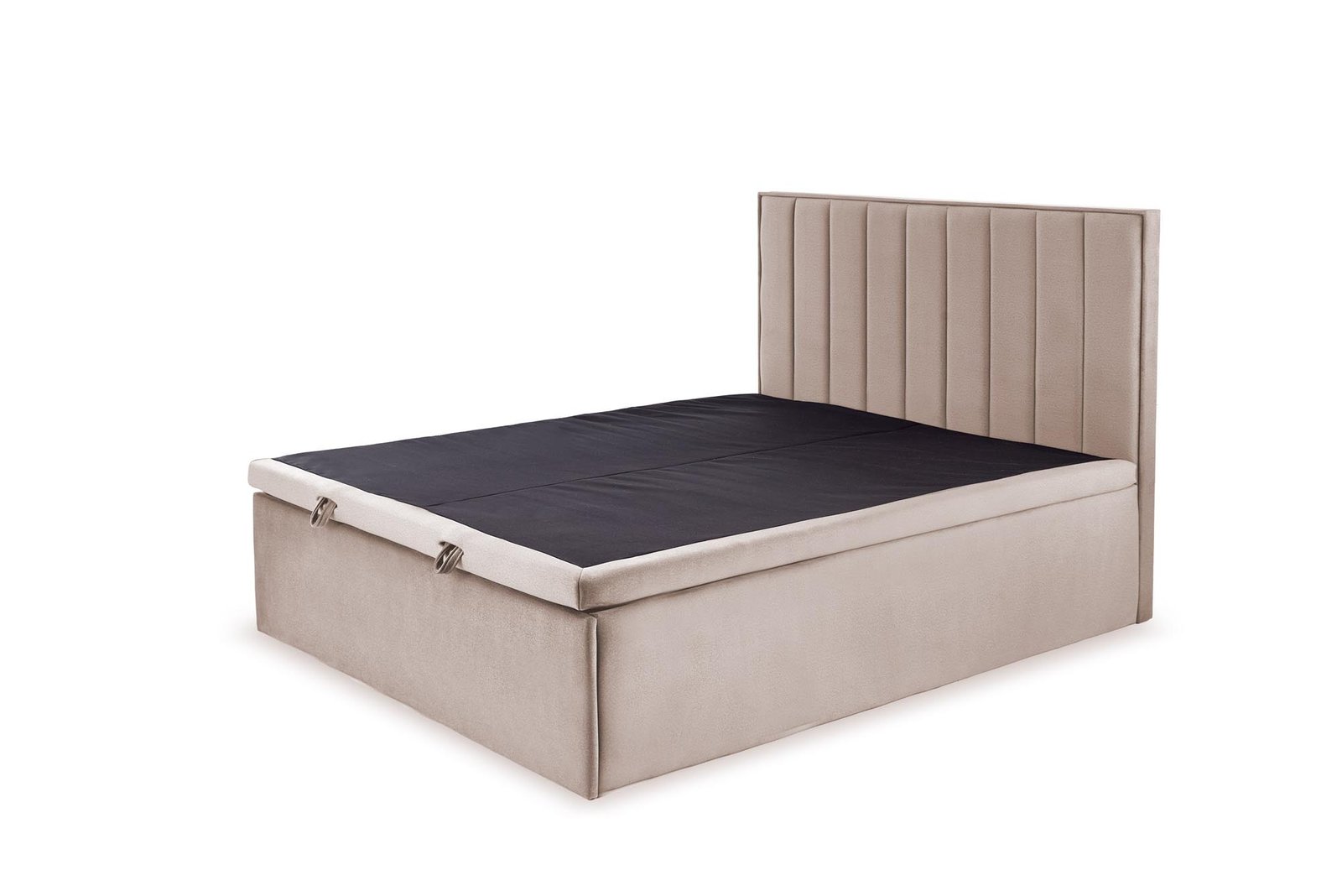 ASENTO 160 bed, light beige ELEMENT #17
