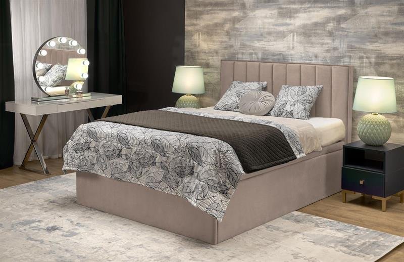 ASENTO 160 bed, light beige ELEMENT #17 - Image 2