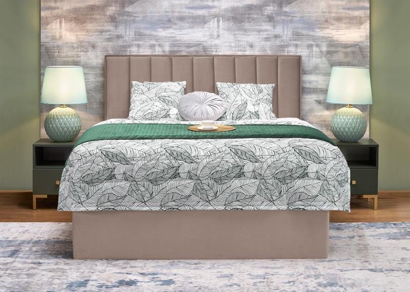 ASENTO 160 bed, light beige ELEMENT #17 - Image 10
