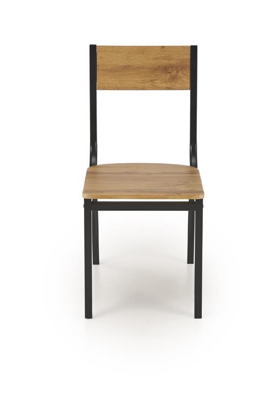 MILTON table + 4 chairs, color: natural / black - Image 2