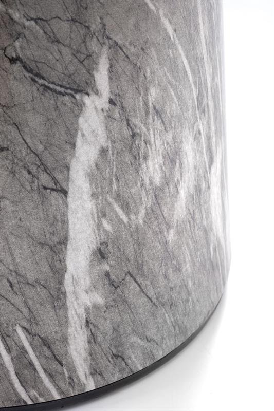 ROSA coffee table, white marble / gray marble / gold - Image 3