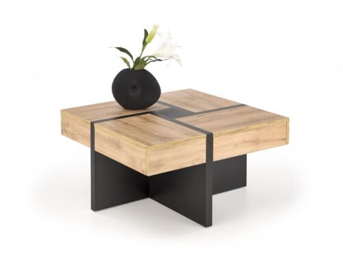 SEVILLA, chest of drawers, oak / black