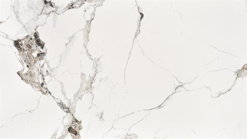 EMILIO 120 table, color: table top - white marble, legs - black - Image 10