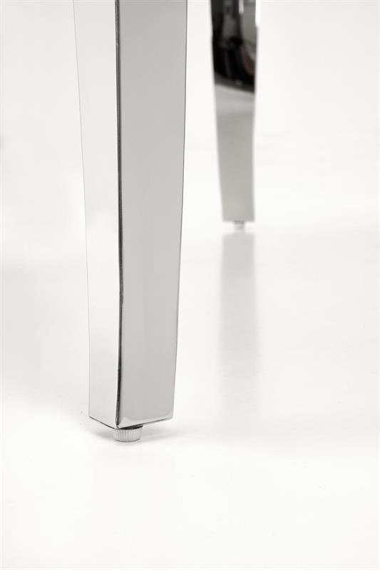 REGINALD table, color: table top - white marble, legs - silver - Image 4