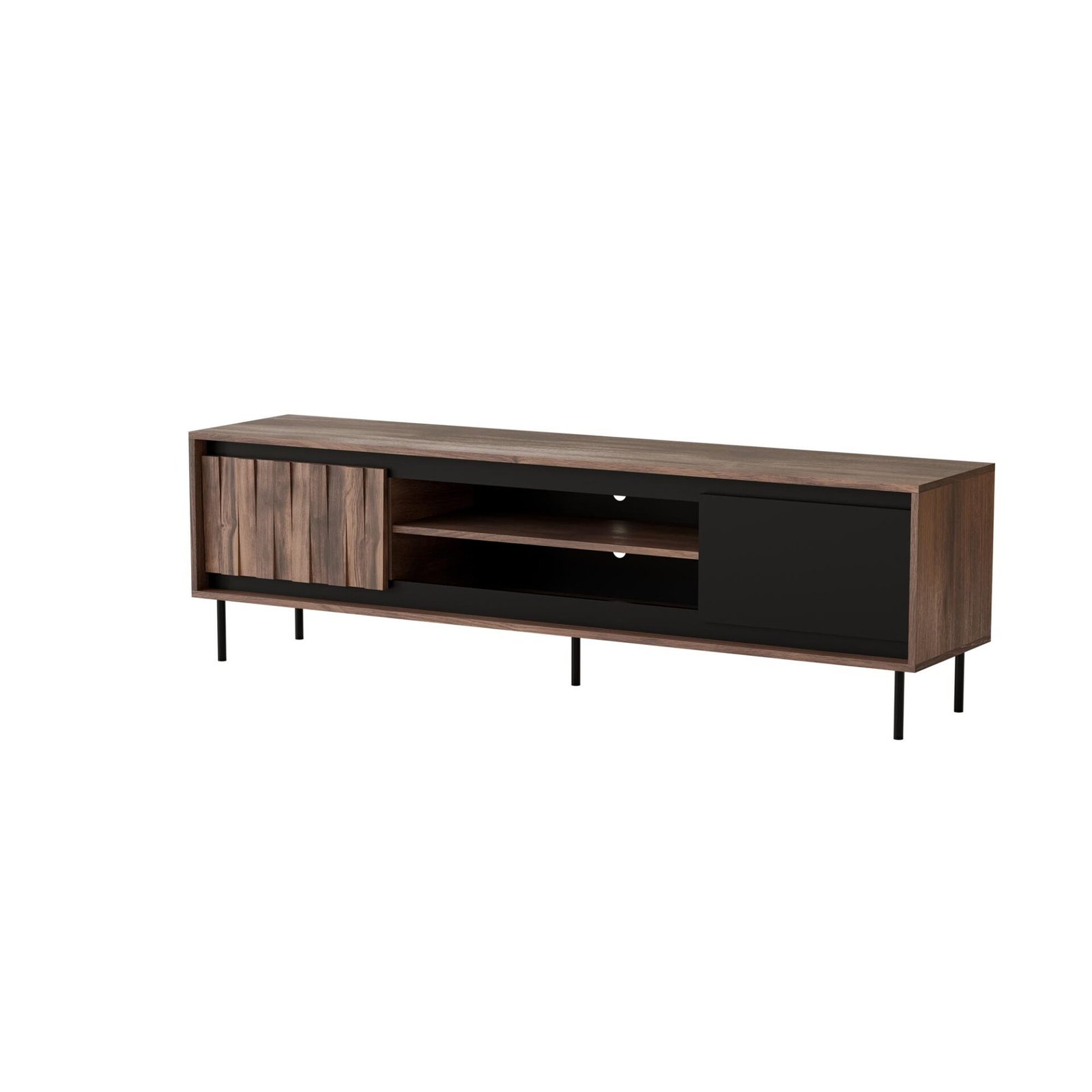SWING RTV-1 TV stand, walnut / black