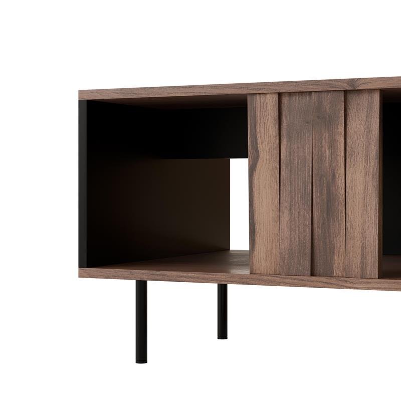 SWING coffee table, walnut/black - Image 3