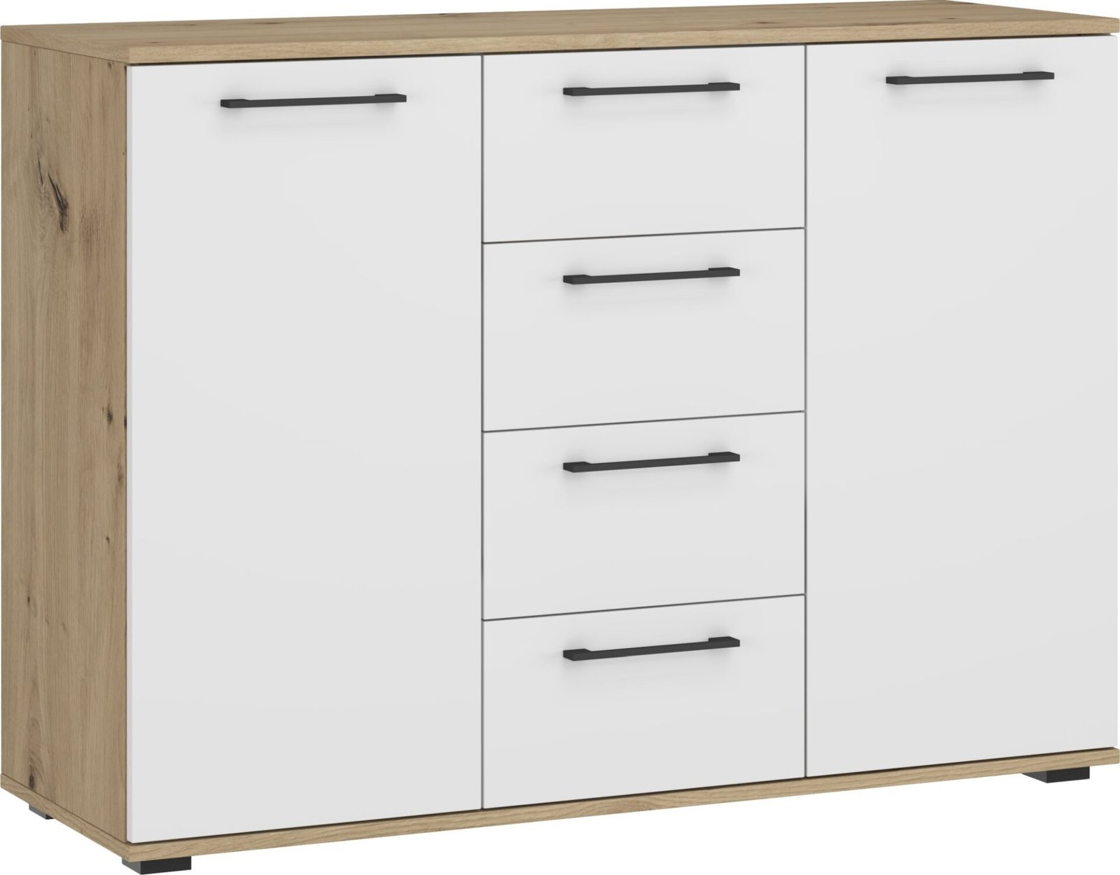 FORMO - KM-2 chest of drawers for modular wardrobe system - artistic oak / white