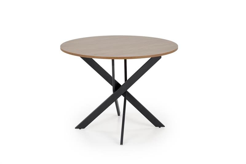 EDGAR table, table top - walnut, legs - black - Image 9