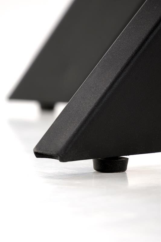 EDGAR table, table top - walnut, legs - black - Image 11