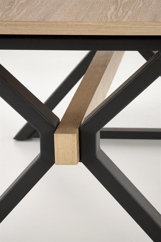 HENRY table, natural / black - Image 2