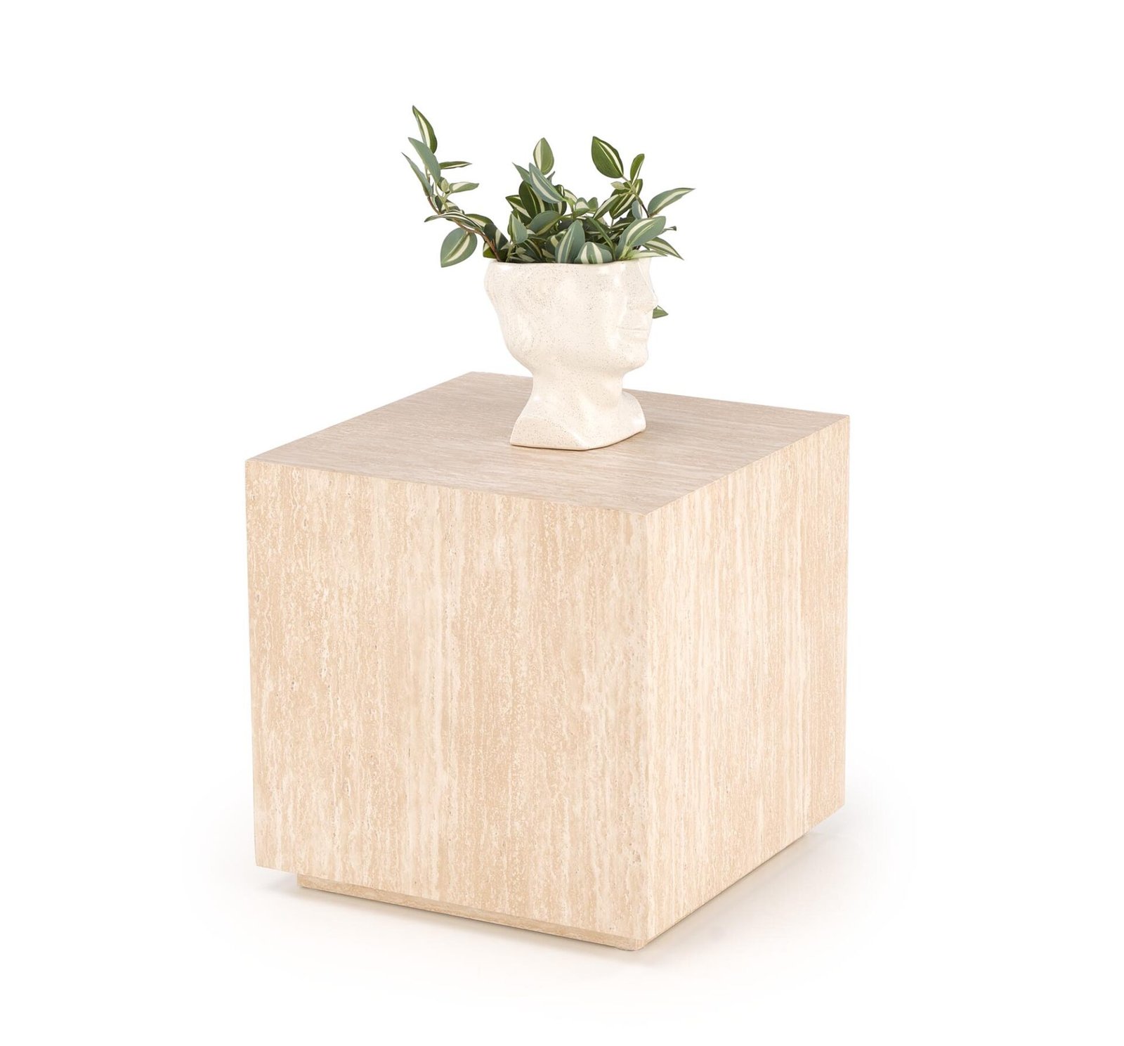 TRAVERTINO_S KWADRAT coffee table, travertine