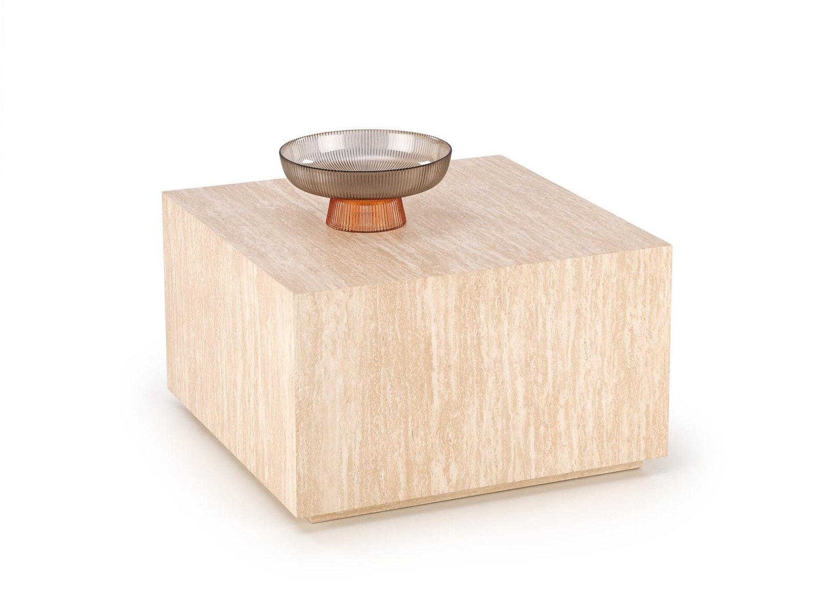 TRAVERTINO KWADRAT coffee table, travertine