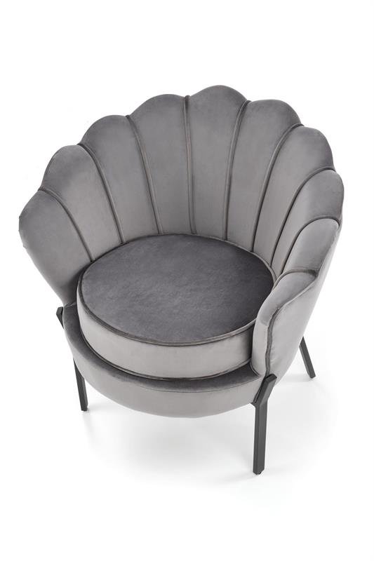 ANGELO leisure armchair gray / black - Image 2