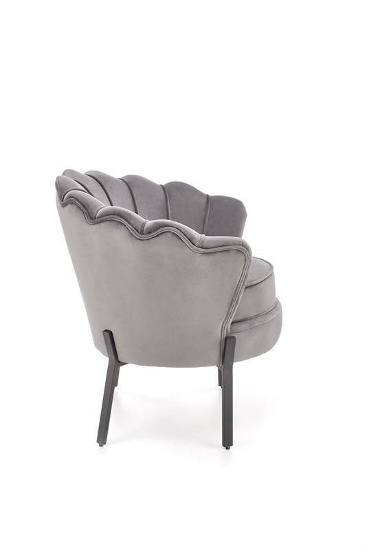 ANGELO leisure armchair gray / black - Image 4