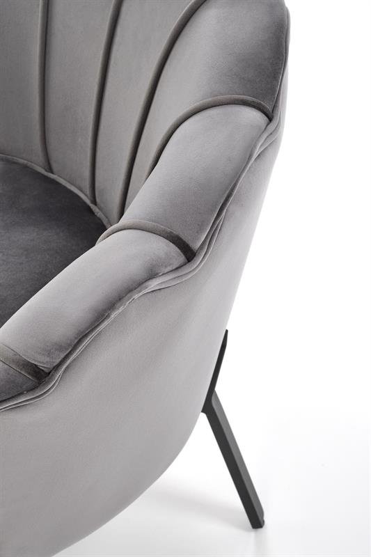 ANGELO leisure armchair gray / black - Image 7