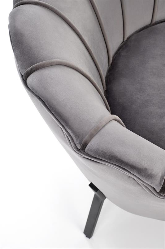 ANGELO leisure armchair gray / black - Image 9