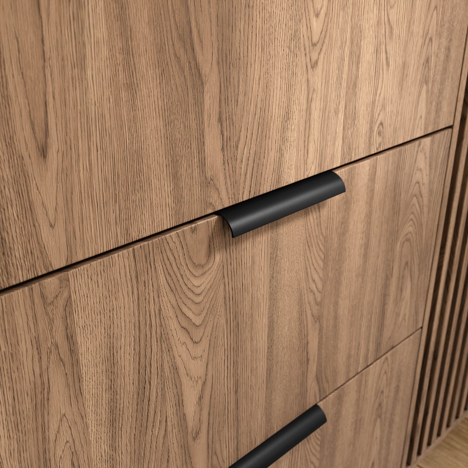 Entsian 185 Artisan Oak Cabinet - Image 7