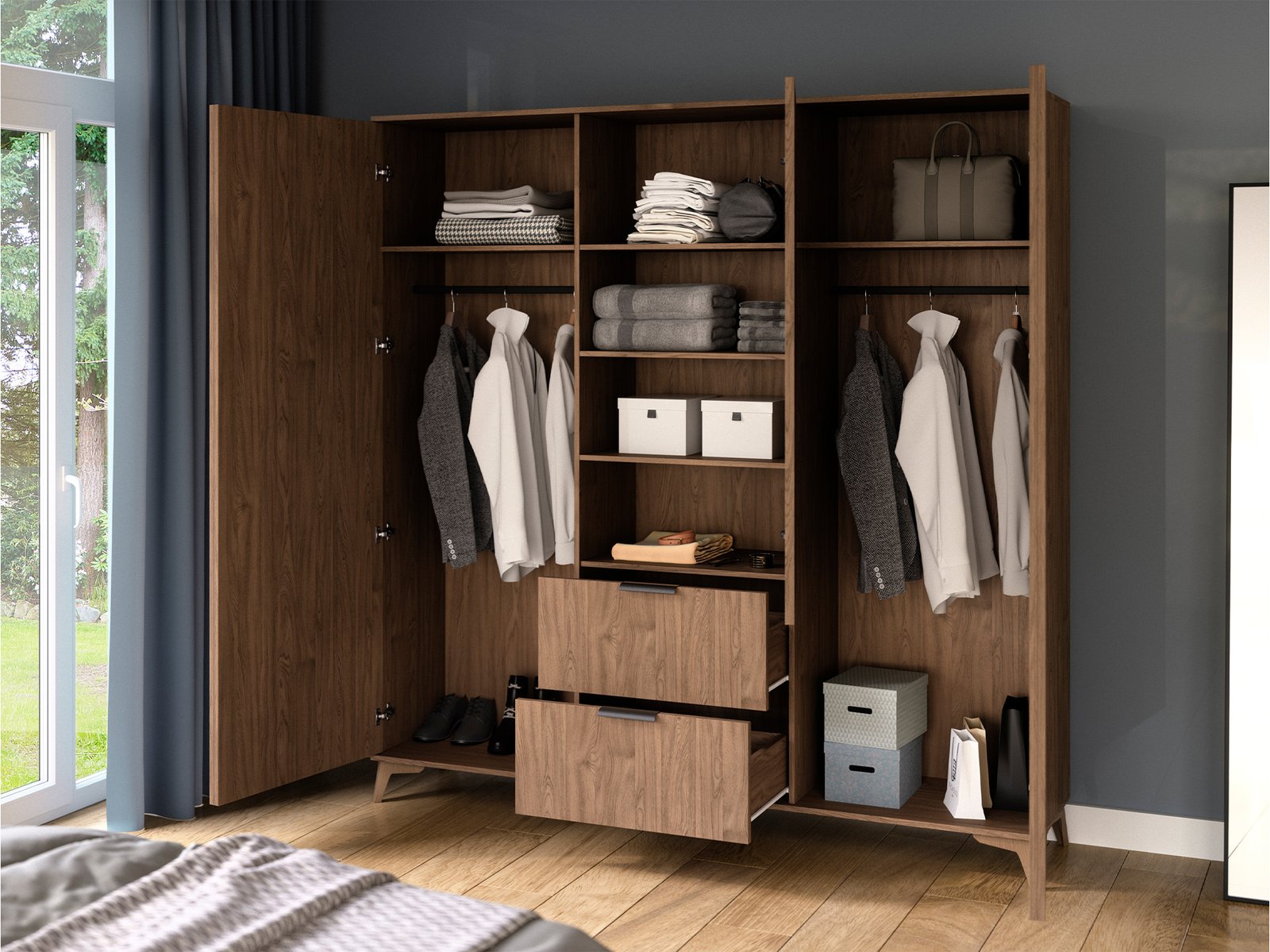Entsian 185 Artisan Oak Cabinet - Image 4