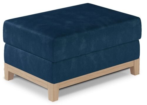 Selene pouf made of beech