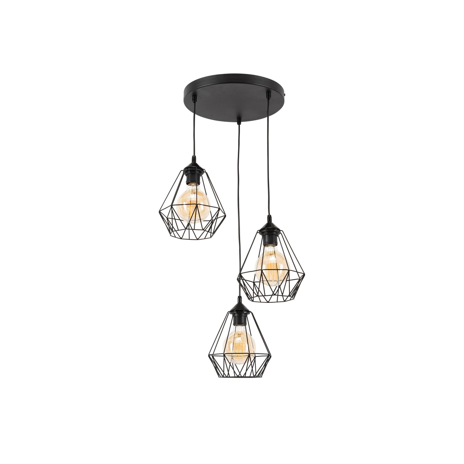 Bendinni, 44x44x110cm Hanging 3 black colors