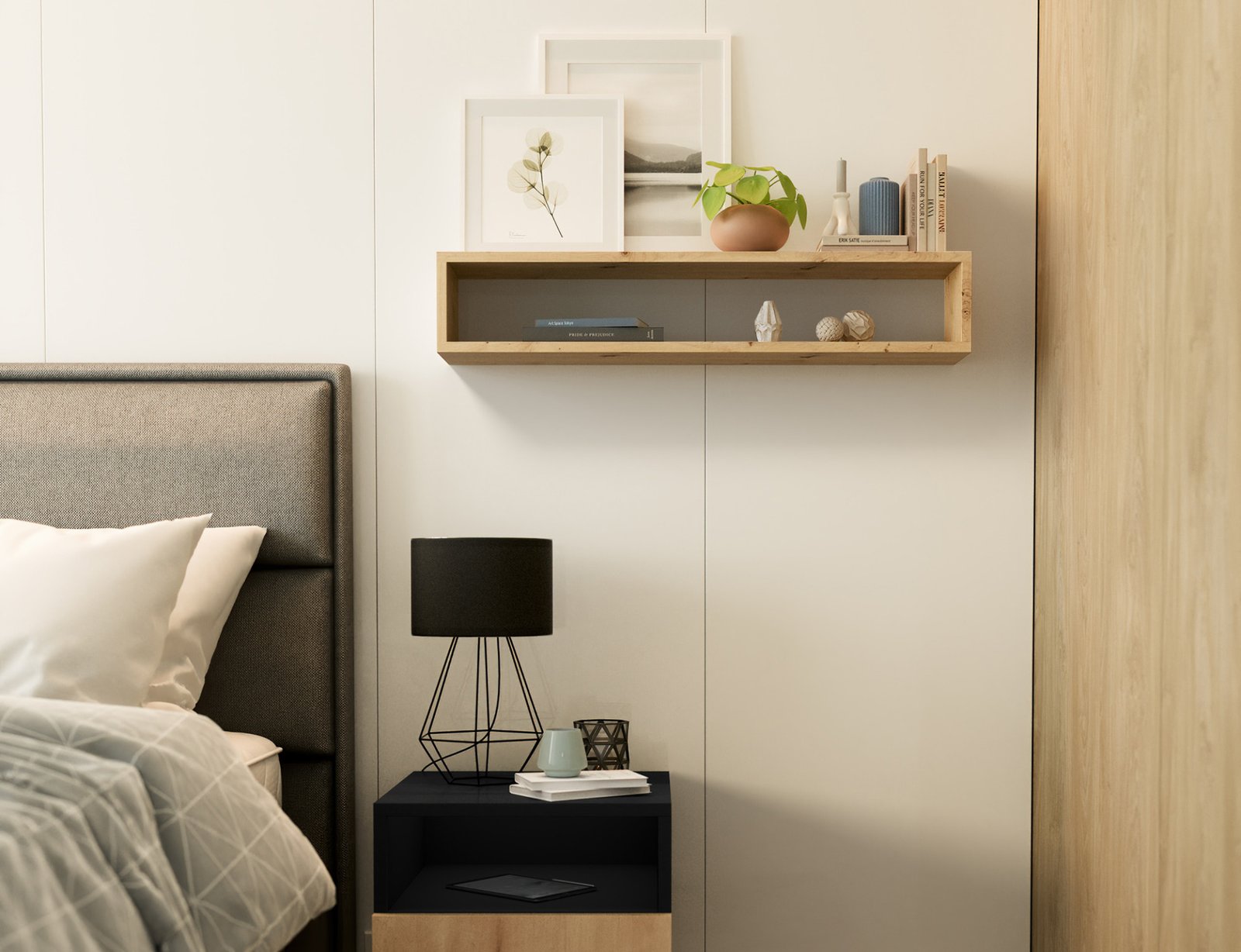 Finees 80 Artisan oak shelf - Image 4