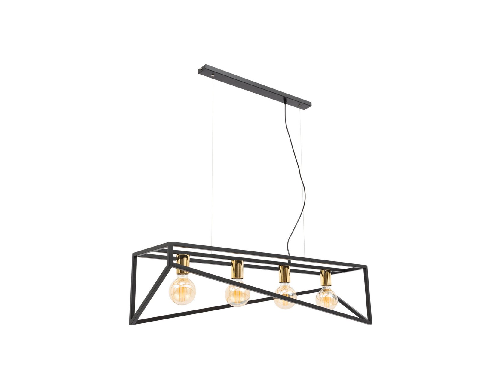 Eluvies, 100x125x25cm hanging 4 black/gold colors