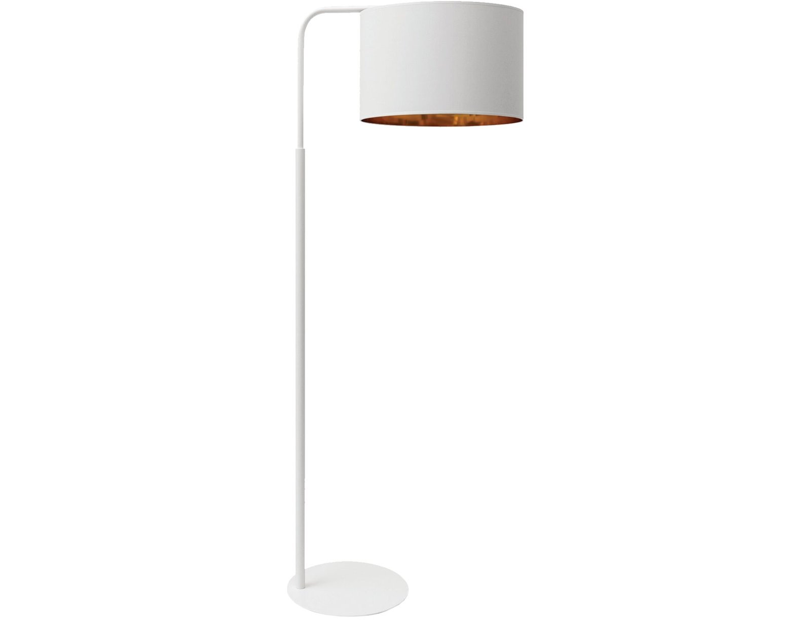 Vespillo, 40x70x151cm Freestanding 1B white/gold